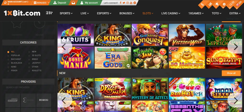 1xBit Crypto Casino – No KYC, 40 cryptocurrencies and unlimited withdrawals