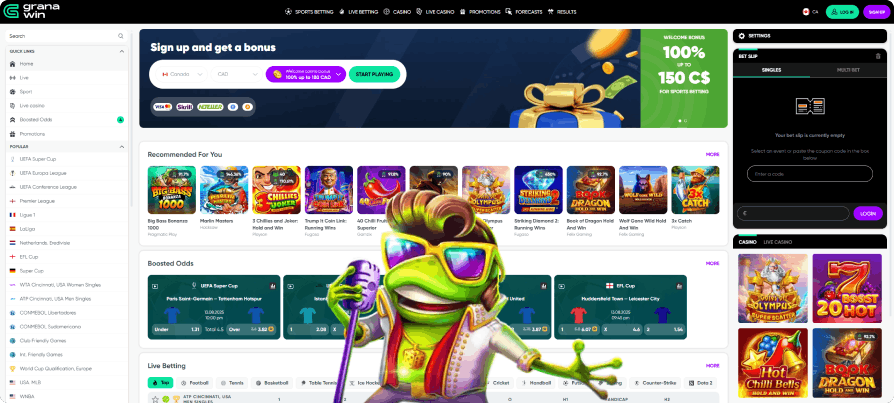 Granawin Casino – 7,500 games and Zeus vs Hades with VIP programme